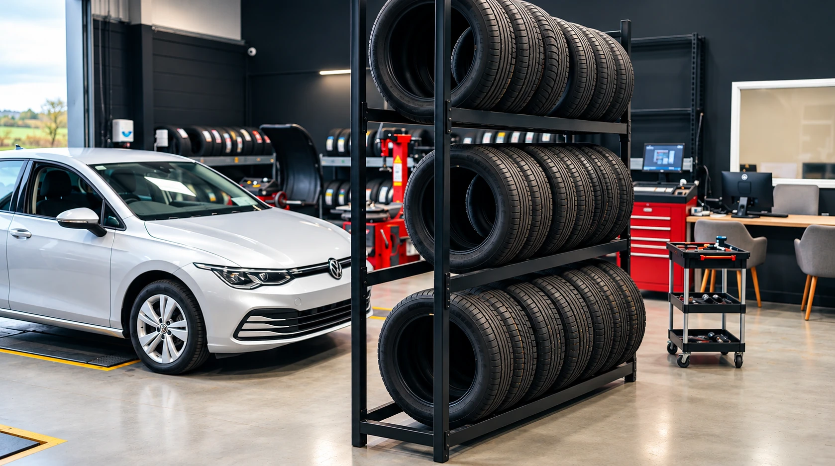 Carlow Tyres workshop
