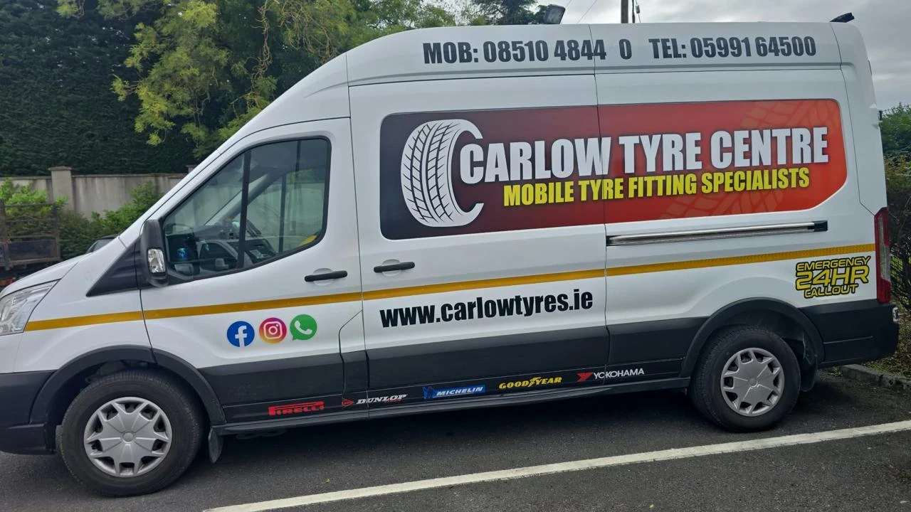 Carlow Tyres roadside assistance vehicle